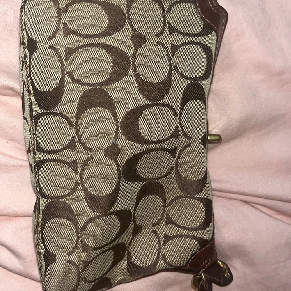 Coach wristlet.